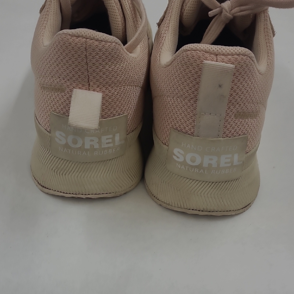 Sorel Women's Pink/Tan Sneakers Size 9.5 - Picture 5 of 9